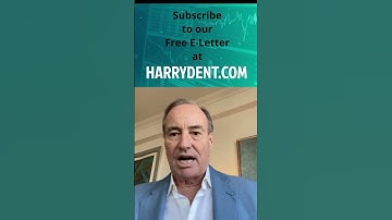 What is the future of the New Year according to Harry Dent