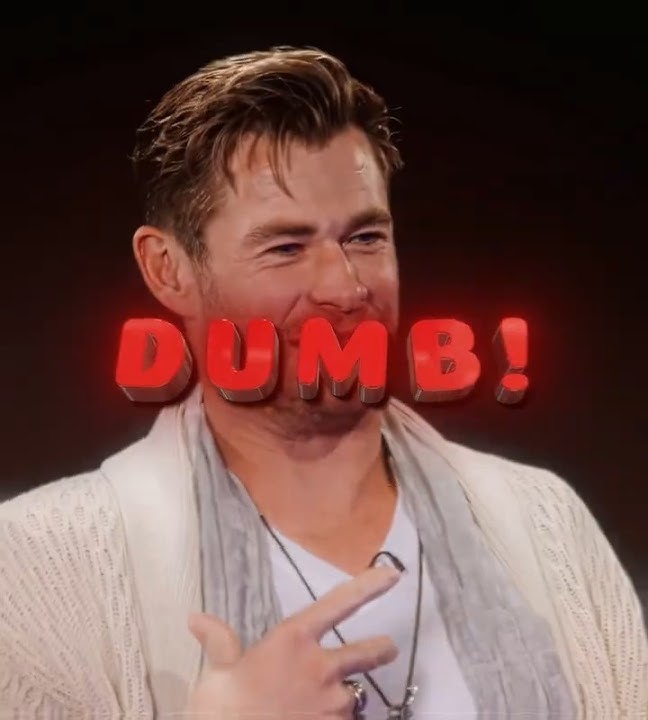 'DUMB STUFF' - RDJ & Chris Hemsworth Edit | LOS VOLTAJE X LUNA BALA (slowed)