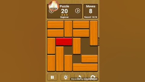 Unblock Me FREE Beginner level 20