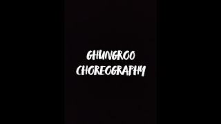 Ghungroo | Movie - War | Hritik Roshan , Vaani Kapoor | Choreography - Vivek Sir