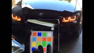 How to change the color of your car lights with your Ipad