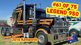 Graeme Dawsons Limited Edition Legend 950 Kenworth Truck Tour