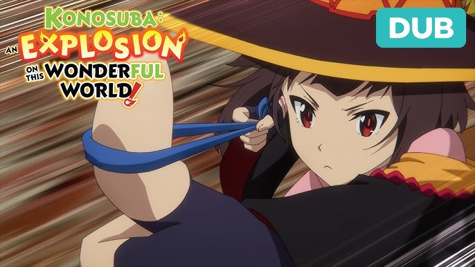 Megumin VS Aranha! 🇧🇷🤣 [ Konosuba Bakuen DUBLADO] 