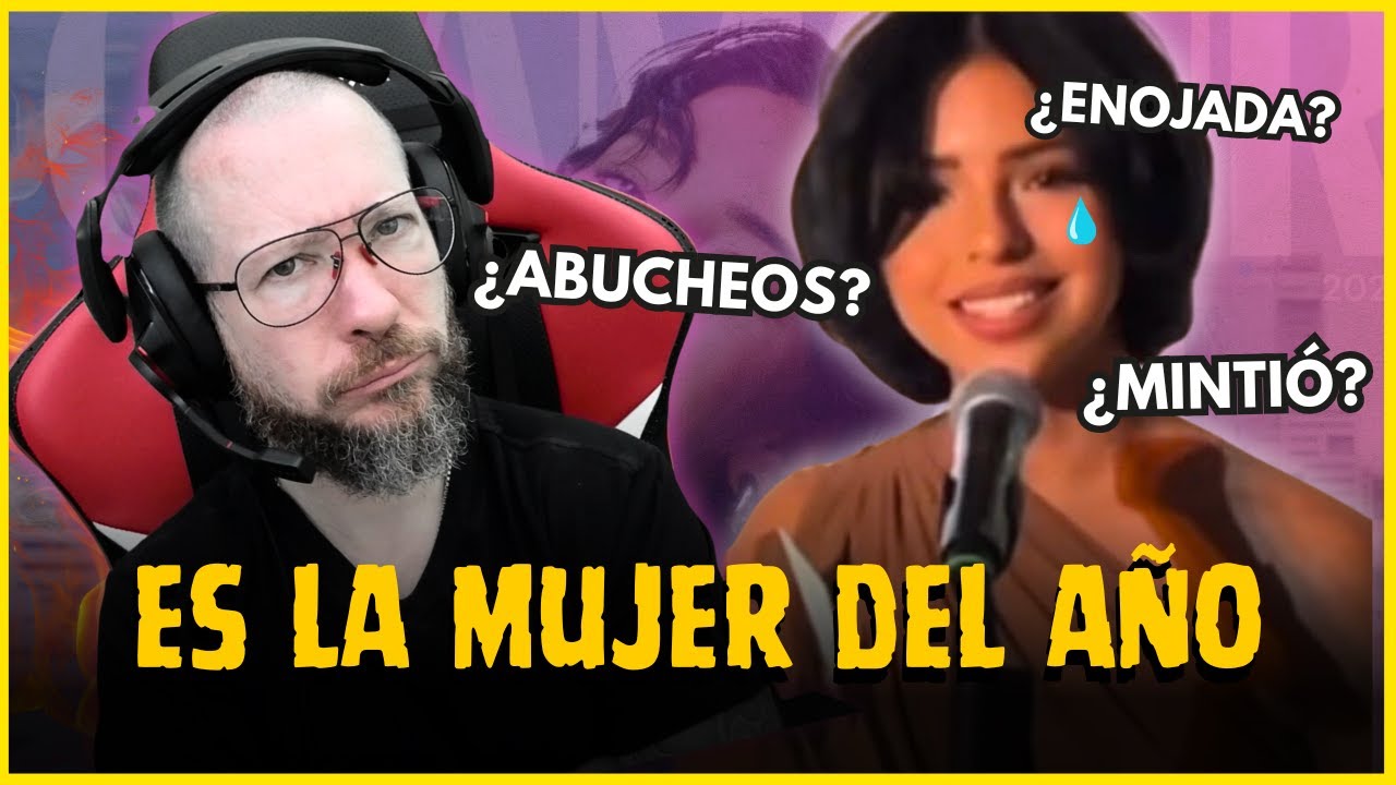 DISCURSO de Ángela Aguilar ¿Se MERECE ser LA MUJER del Año? | Psicólogo Reacciona a sus GESTOS