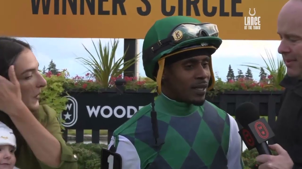 LANCE AT THE TRACK   Oct 16