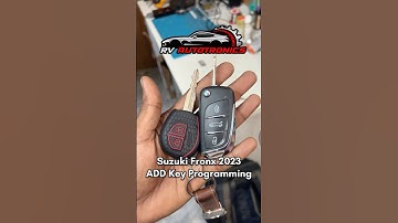 Suzuki Fronx (2023) ADD Key Programming Done✅ #suzuki #fronx #carkey #key #service  #chennai