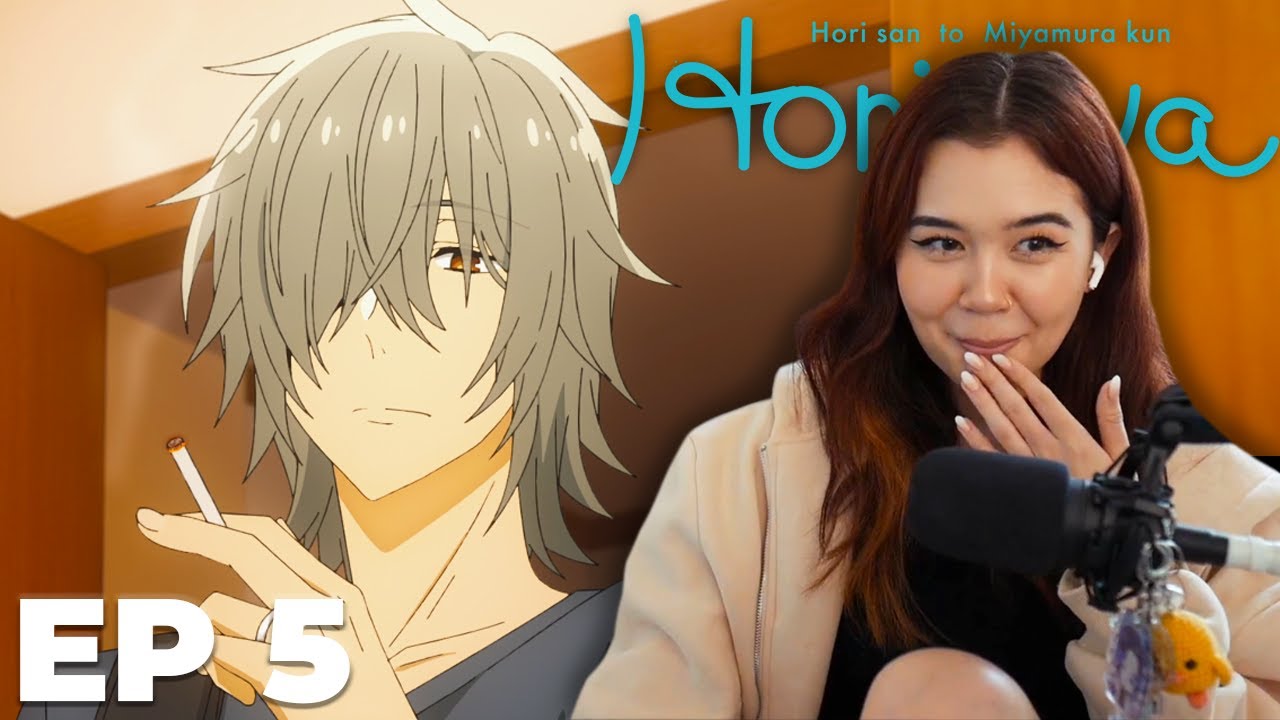 CHEGOU O SOGRO! HORI E MIYA ESTÃO NAMORANDO?! React Horimiya EP. 5