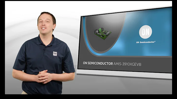 New at Mouser Electronics: ON Semiconductor AMIS-3910XGEVB
