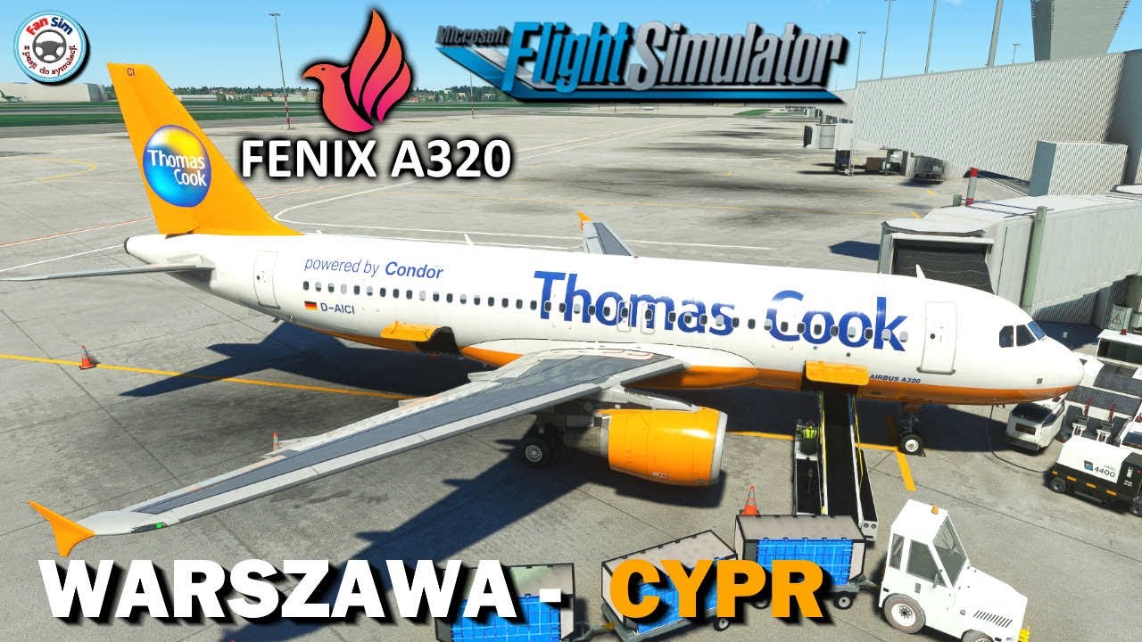 ❗ NOWOŚĆ AIRBUS A320 FENIX w MSFS 🇵🇱 - I WARSZAWA - LARNACA I