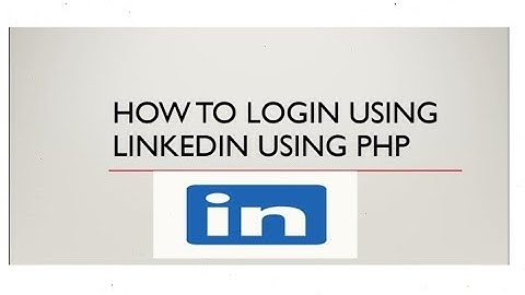 how to login using LinkedIn  in php || in hindi || priyog educational || linkedin api