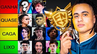 TIERLIST COM O CAMPEÃO DA FNCS!