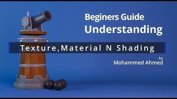 Understanding of texture material and shading in blender