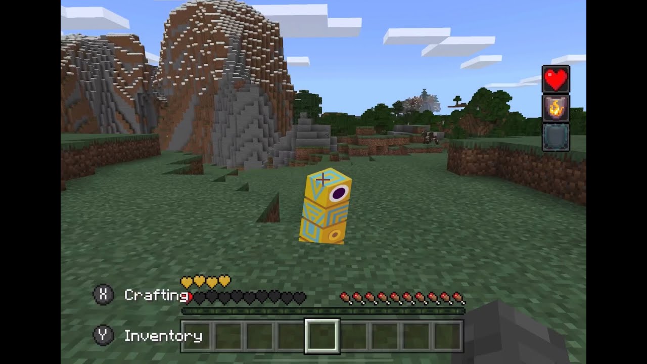 Minecraft but the totem is the totem mv