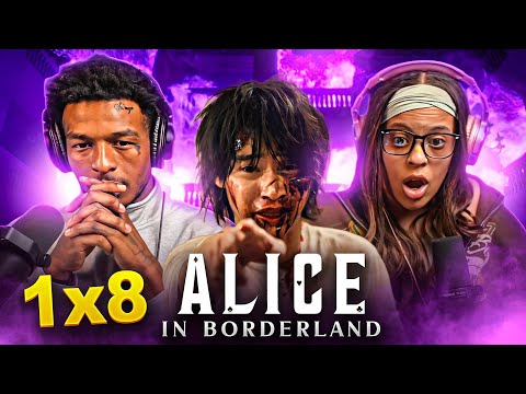 FINALLY WATCHING Alice In Borderland 1X8 REACTION **SEASON FINALE***