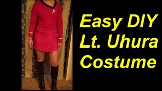 How to Make a Lt. Uhura Costume Easy