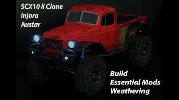 SCX10 ii Clone Build and Essential Mods Injora Austar