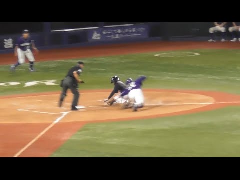 -2022.09.27-【NPB】４回裏 鵜飼航丞 フライ落球もホーム刺殺で事なきを得る 中日ドラゴンズ （vs横浜DeNA）