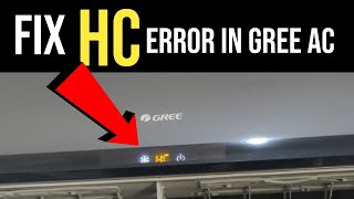 How to FIX HC Error in Gree AC . in one minute #fixed screenshot 2