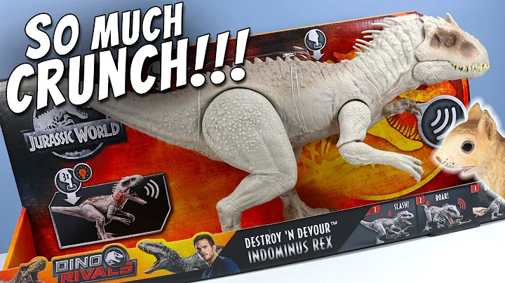 New Jurassic World Indominus Rex Destroy 'N Devour...