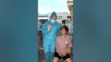 Long Chun & Long Bé: TEST COVID THỰC TẾ #Short