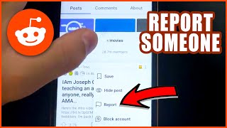 How to Report Someone on Reddit