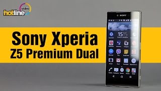 видео Обзор смартфон sony xperia z5 premium black