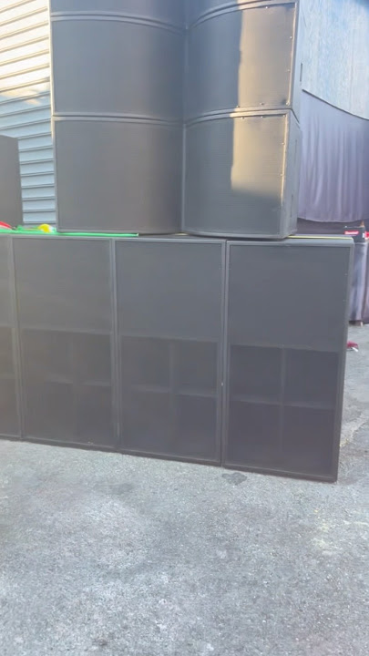 sound string used in Brooklyn #soundsystem #dj #bass #proaudio #audioequipment