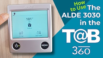 Basics of the Alde 3030 in the TAB 360 by NuCamp RV