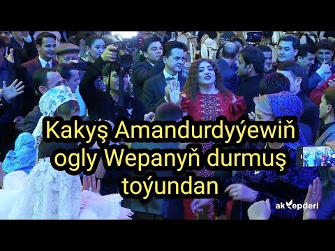 Halypalaryň toý gutlagy. Kakyş Amandurdyýewiň ogly Wepanyň durmuş toýundan parça. TÜRKMEN TOÝY-2022