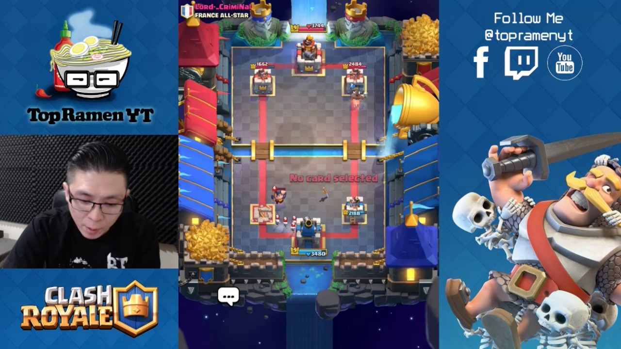 Clash Royale: Lumberjack Hog and Freeze grand challenges!