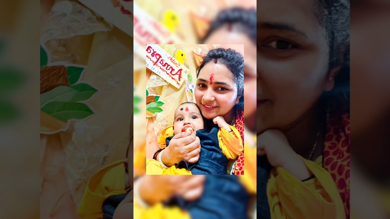 Aarav's annaprashan ceremony ✨🧿❤️