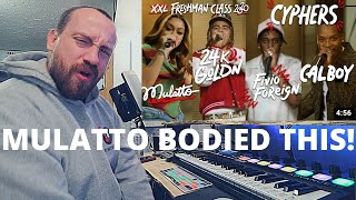 Fivio Foreign, Calboy, 24kGoldn and Mulatto's 2020 XXL Freshman Cypher (BEST REACTION!) just WOW!