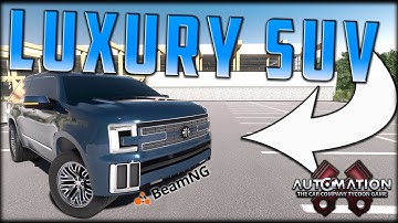 Building A BIG Luxury SUV! Automation - BeamNG