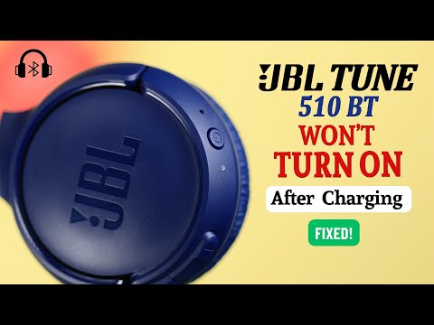 JBL Tune Headphone Won't Turn ON After Charging? - How To Fix!