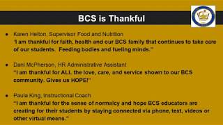 BCS Family Video 4-9-2020
