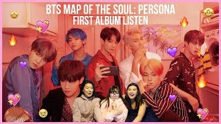 BTS (방탄소년단) ‘Map of the Soul: Persona’ First Album Listen | Reaction 반응 | The Plebes