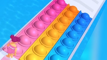 Pop it Run! Satisfying and relaxing ASMR game play video