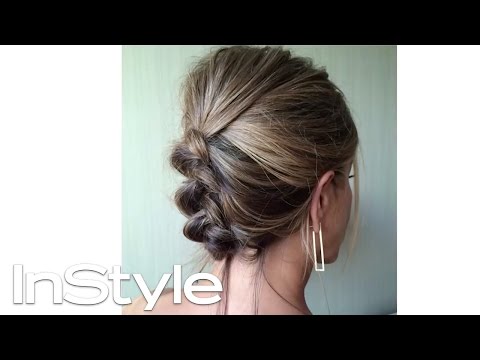 How to Get Jennifer Aniston’s Braided Updo | InStyle