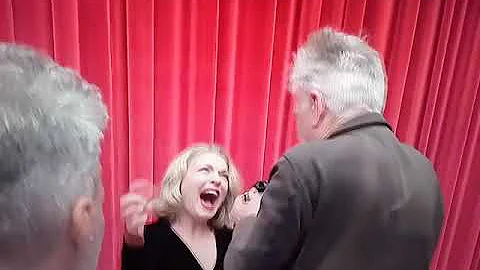 David Lynch and Laura Palmer in the Lodge