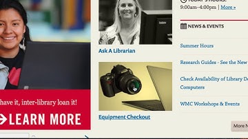 Broome Library Equipment Check-Out