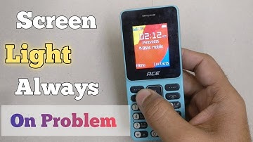 itel keypad mobile me display light kaise band kare - itel mobile always on display light problem