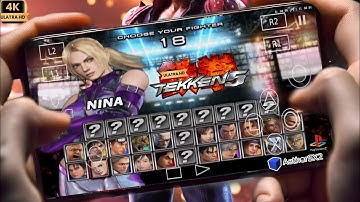 TEKKEN 5 & DEVIL WITHIN Full HD Play on Any Mobile in Aethersx2 (Ps2) Emulator + Setting & Download
