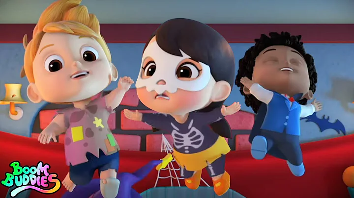 Five Little Monsters - Sing Along | Spooky Monster Song For Kids | Scary Rhymes and Baby Songs