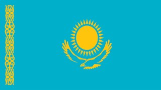 Flag of Kazakhstan with Relaxing soft Healing Music Vol 3 | Piano Music | BRM | 10 Hours screenshot 5