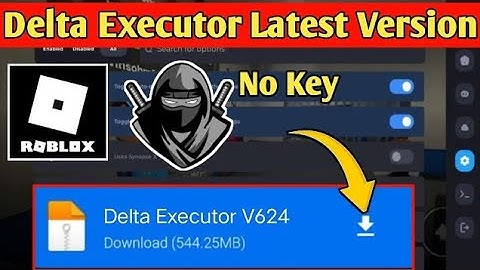 Delta Executor Mobile v624 New Update Working | No Key Script | Tutorial Anti Ban