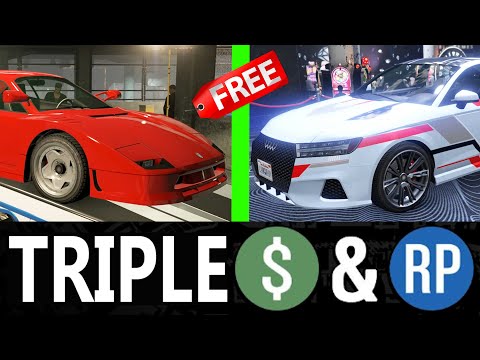 GTA 5 - Event Week - TRIPLE MONEY & Discounts (Properties, Vehicles) & More!