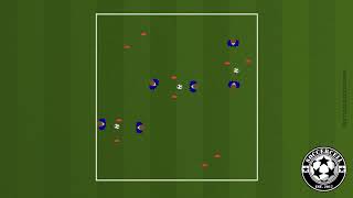 Soccer Drill : Passing Gate Exercise screenshot 3