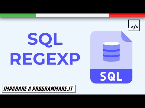 Video: Puoi usare le espressioni regolari in SQL?