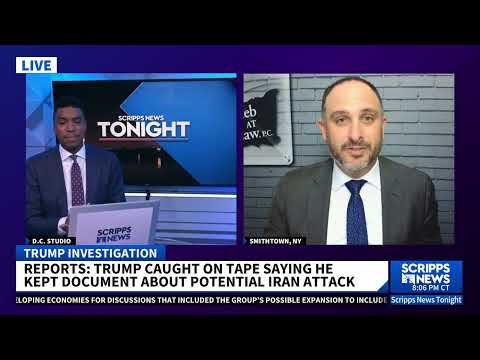Scripps News: Trump Reacts to Report over Tape. Legal Analysis with Attorney Andrew Lieb
