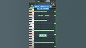 How To Make A Dreamy Lil Uzi Vert Type Beat In 1 min #Shorts